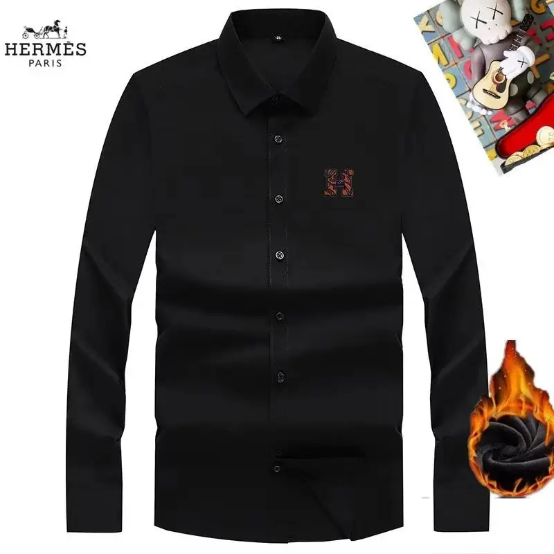 Hermès and Loewe fleece-lined shirts (8 styles) — foto 3 de 6