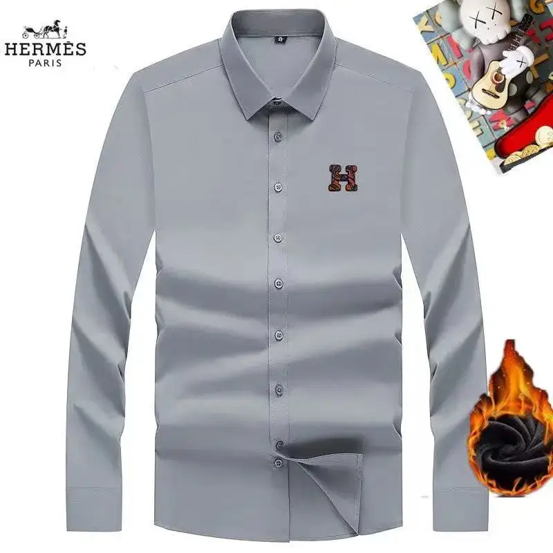 Hermès and Loewe fleece-lined shirts (8 styles) — foto 4 de 6
