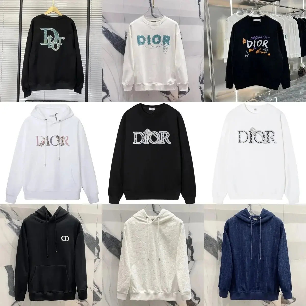 Dior Oblique Hoodies & Sweatshirts [30+ styles]