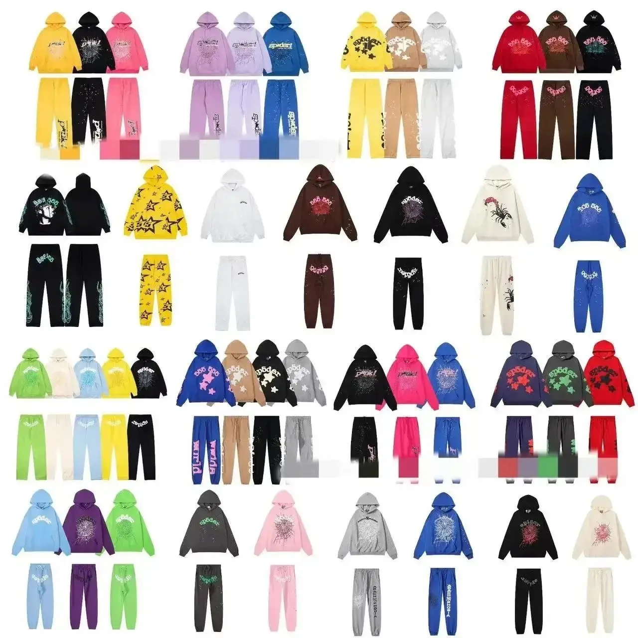 ESSENTIALS x FEAR OF GOD Hoodie & Pants Set [26 styles]
