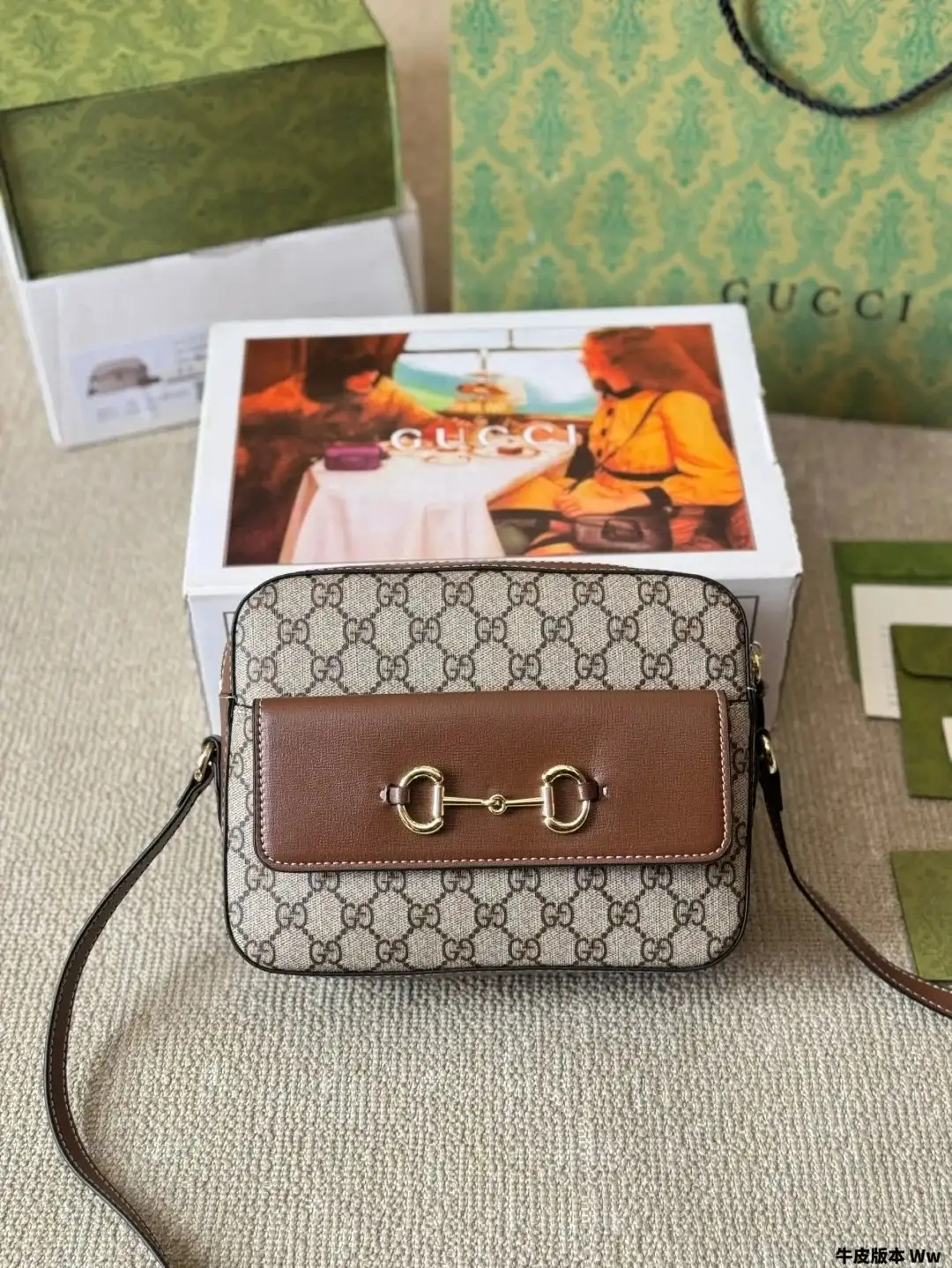 Gucci GG Supreme Horsebit Shoulder Bag [38 styles]