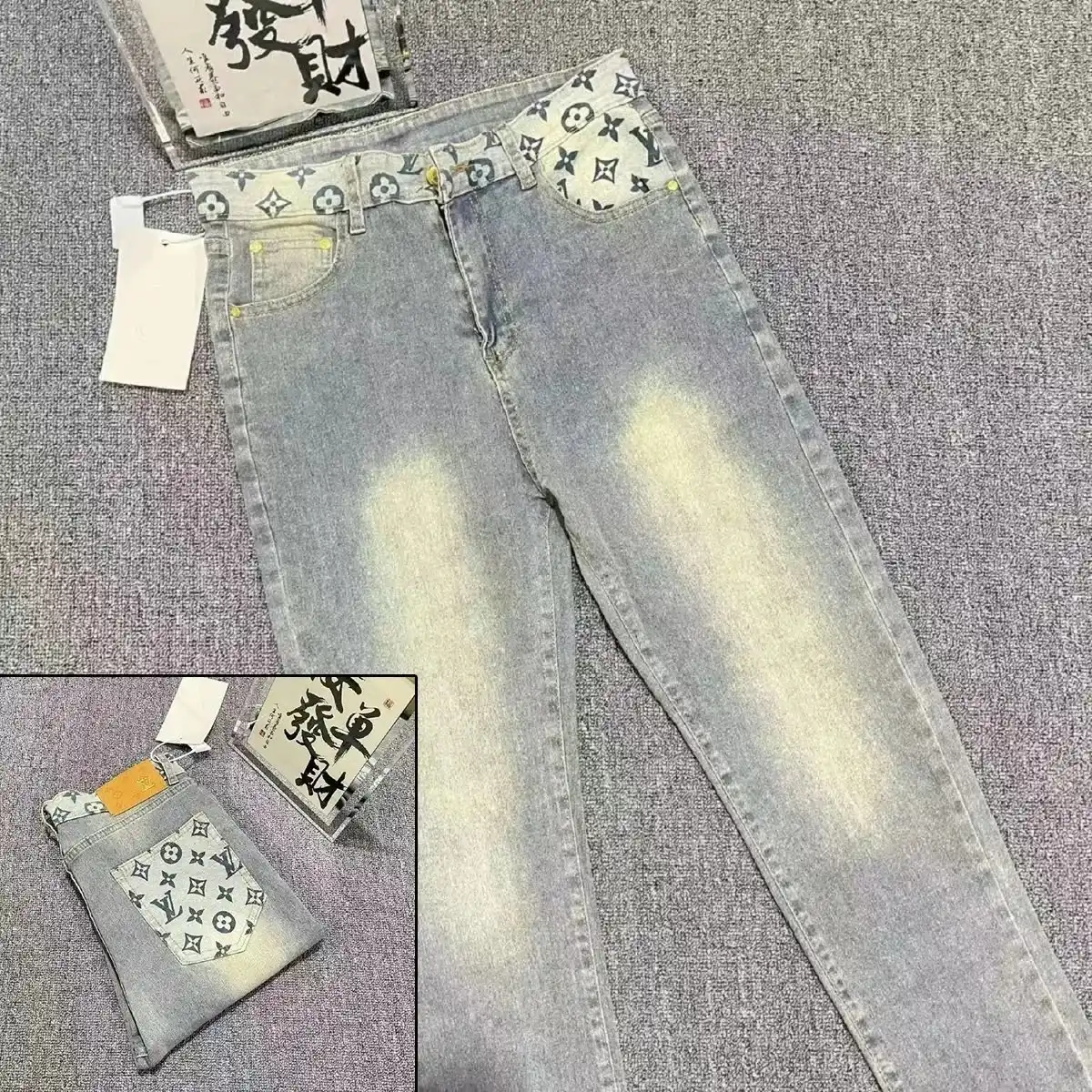 Louis Vuitton Monogram Denim Jeans [10 styles] — foto 5 de 6