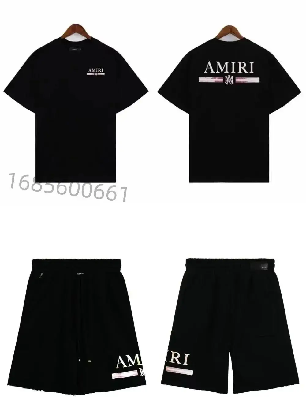 AMIRI Rainbow Drip T-Shirt/Shorts [40 styles] — foto 5 de 6