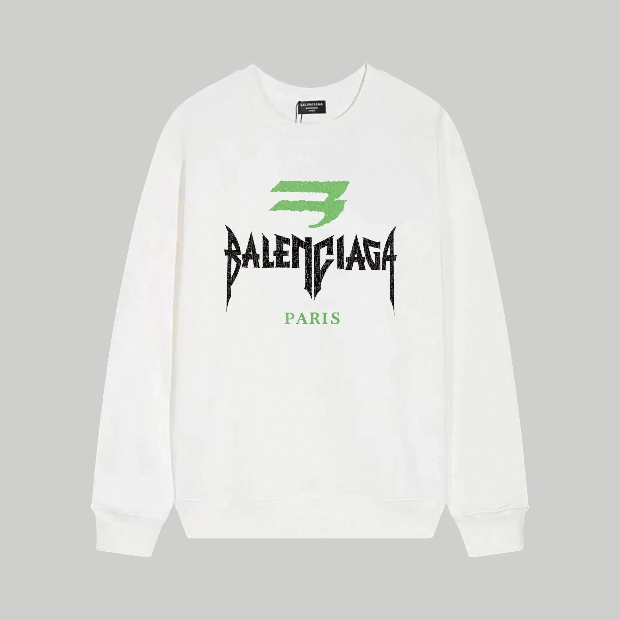 Balenciaga Punk Letters Printed Long Sleeve Sweatshirts — foto 2 de 6