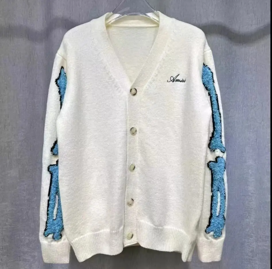 AMIRI Bone Knit Hoodie Sweater — foto 4 de 6