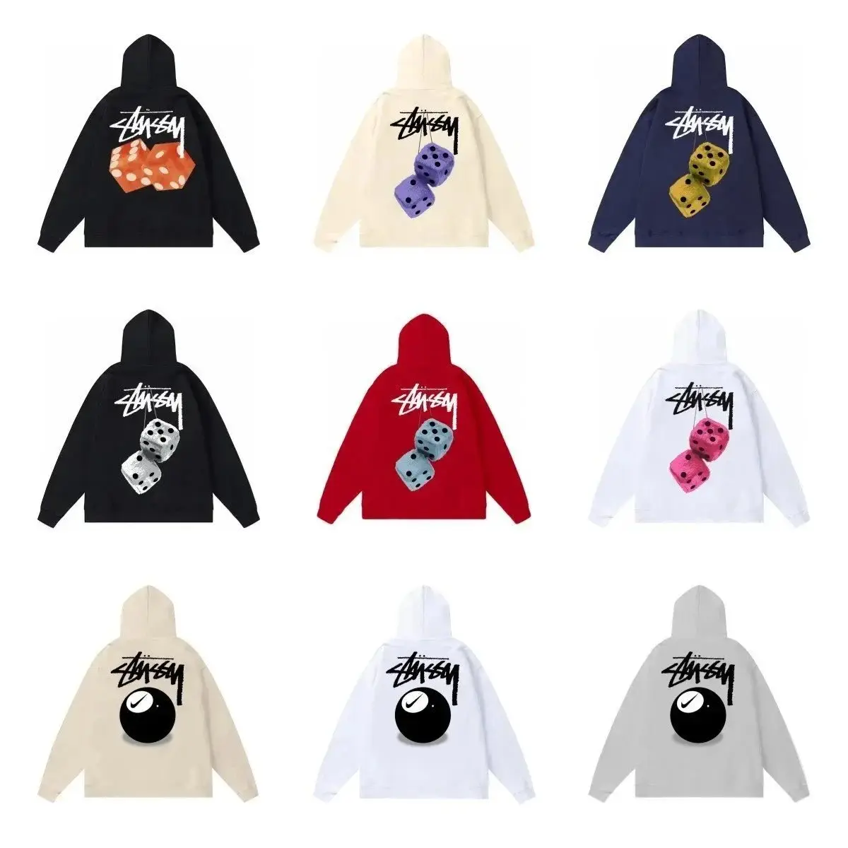 Stussy 8-Ball & Garden Print Hoodies [40 styles] — foto 2 de 6