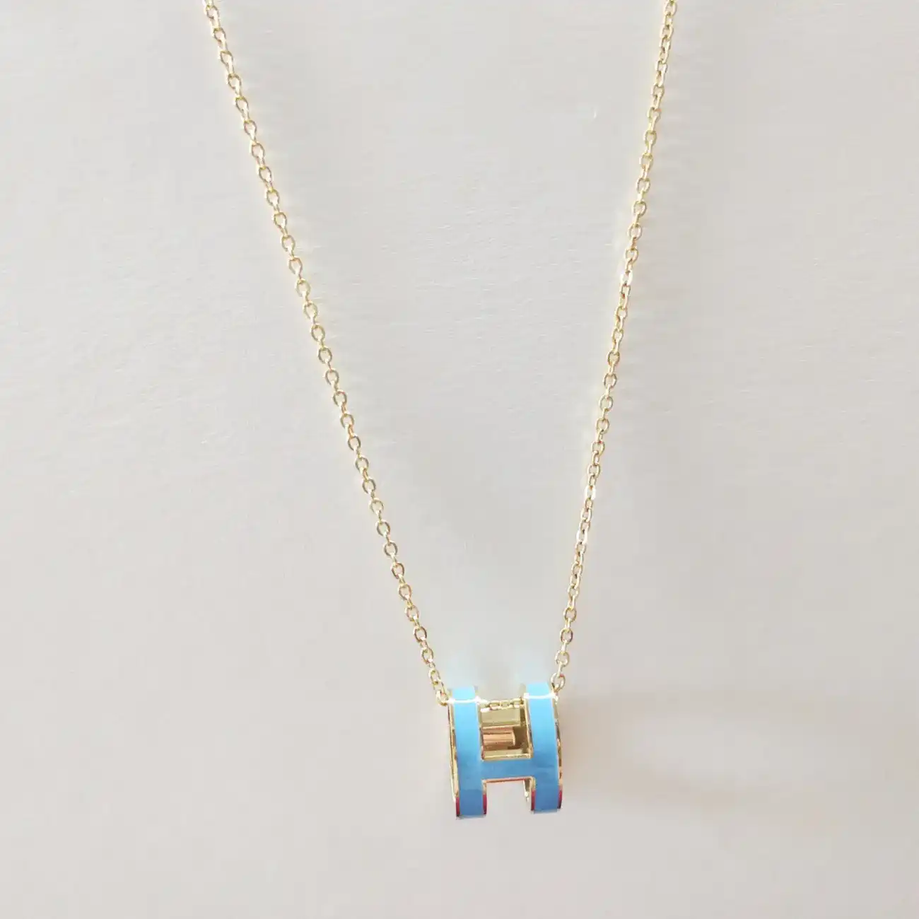 Hermès H Charm Necklace [8 styles] — foto 4 de 6