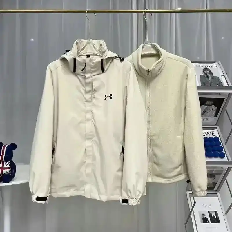 Nike UA Jacket [Black & Cream Hooded Windbreakers] — foto 6 de 6