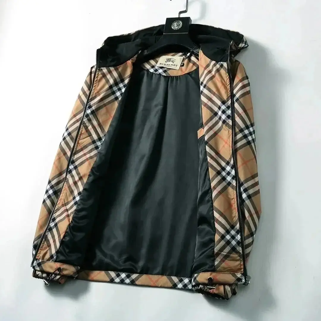 Burberry Check Print Hooded Jacket [38+ colors] — foto 6 de 6