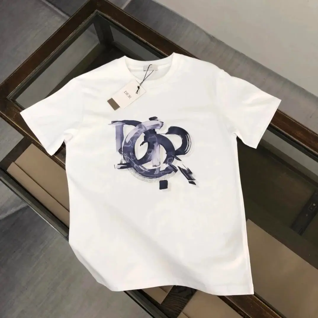 Christian Dior Men's Black T-Shirt with Logo Print — foto 3 de 6