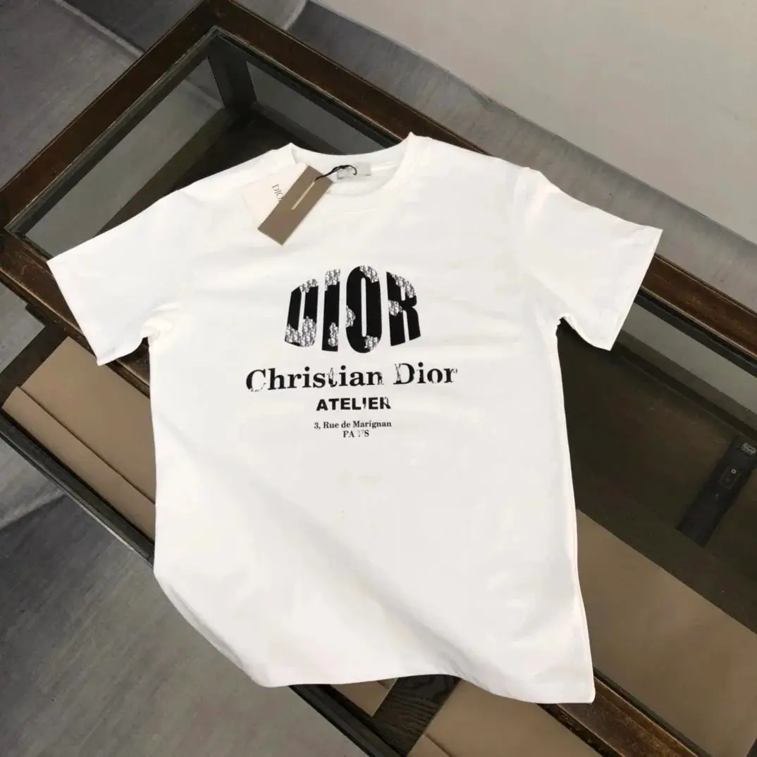 Christian Dior Men's Black T-Shirt with Logo Print — foto 4 de 6