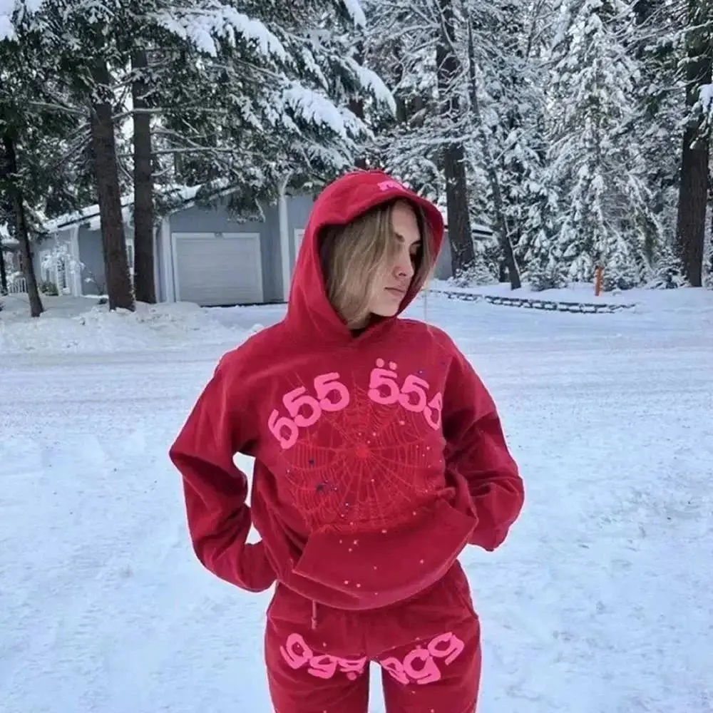 sp5der Hoodie & Pants Tracksuit Set — foto 3 de 6