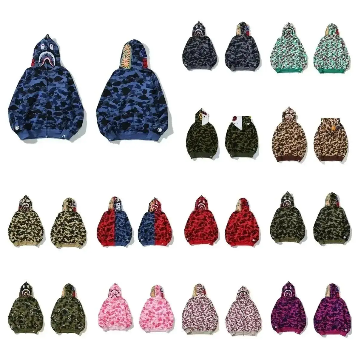 BAPE shorts BAPE Hoodie Zip (40 +) — foto 2 de 6