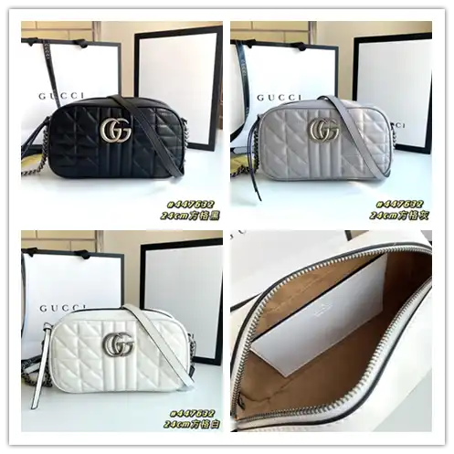 Gucci GG Marmont Quilted Shoulder Bag [19 styles] — foto 3 de 6