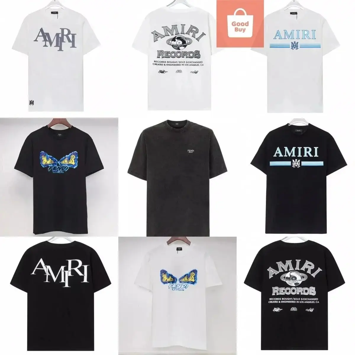Amiri Records T-Shirt [37 styles]