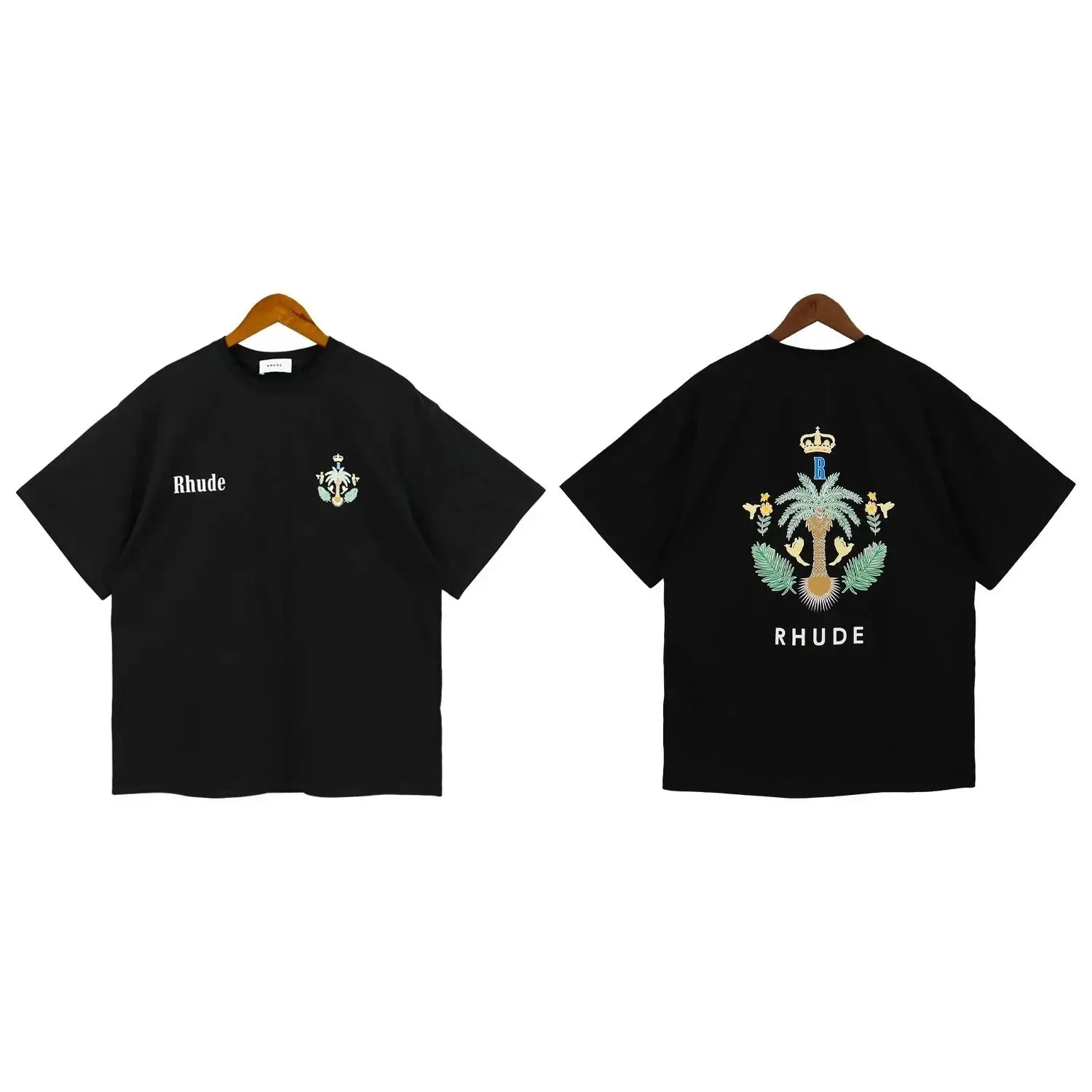 RHUDE T-shirt collection\short sleeve tee — foto 4 de 6