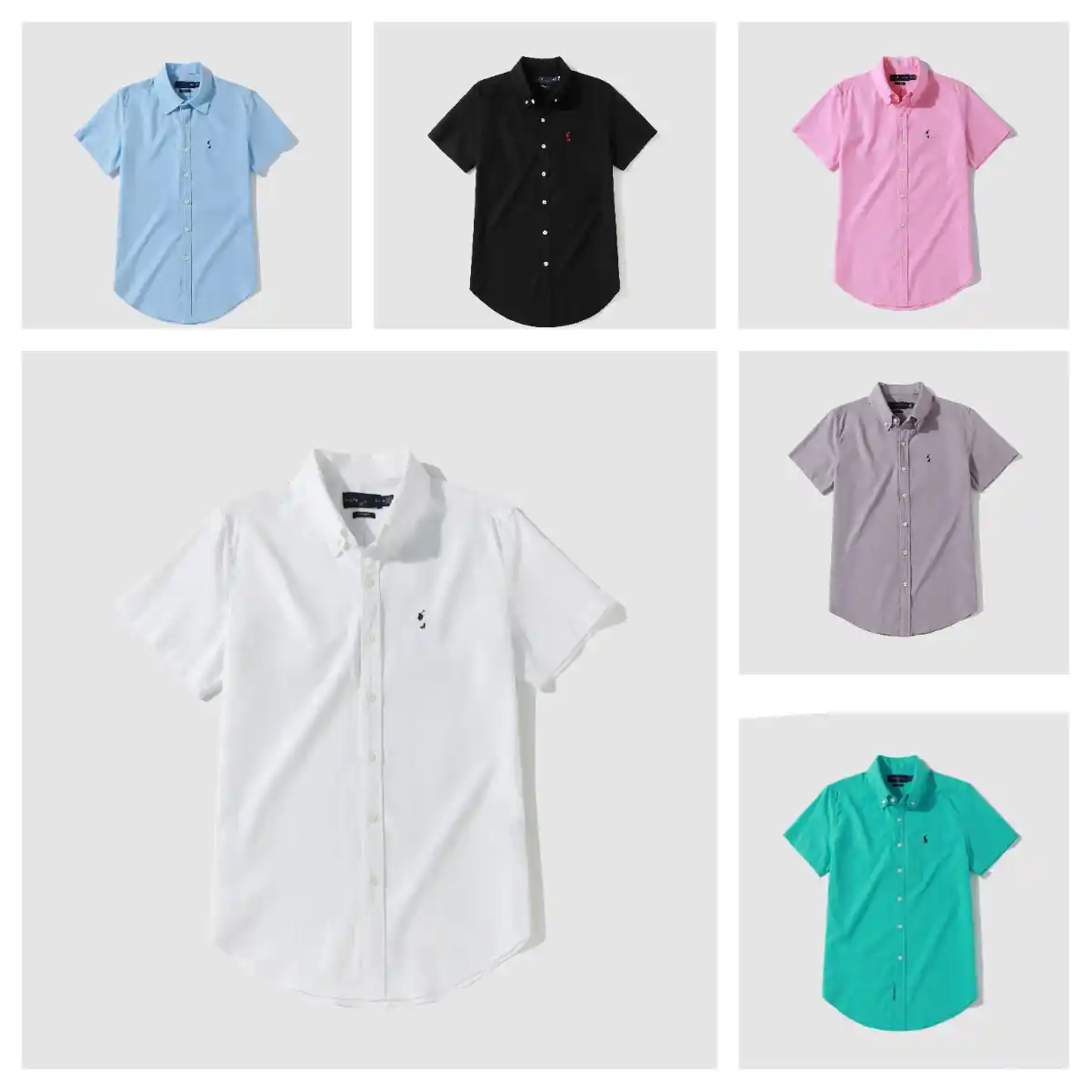 Ralph Lauren Oxford Short Sleeve Shirt [9 styles]