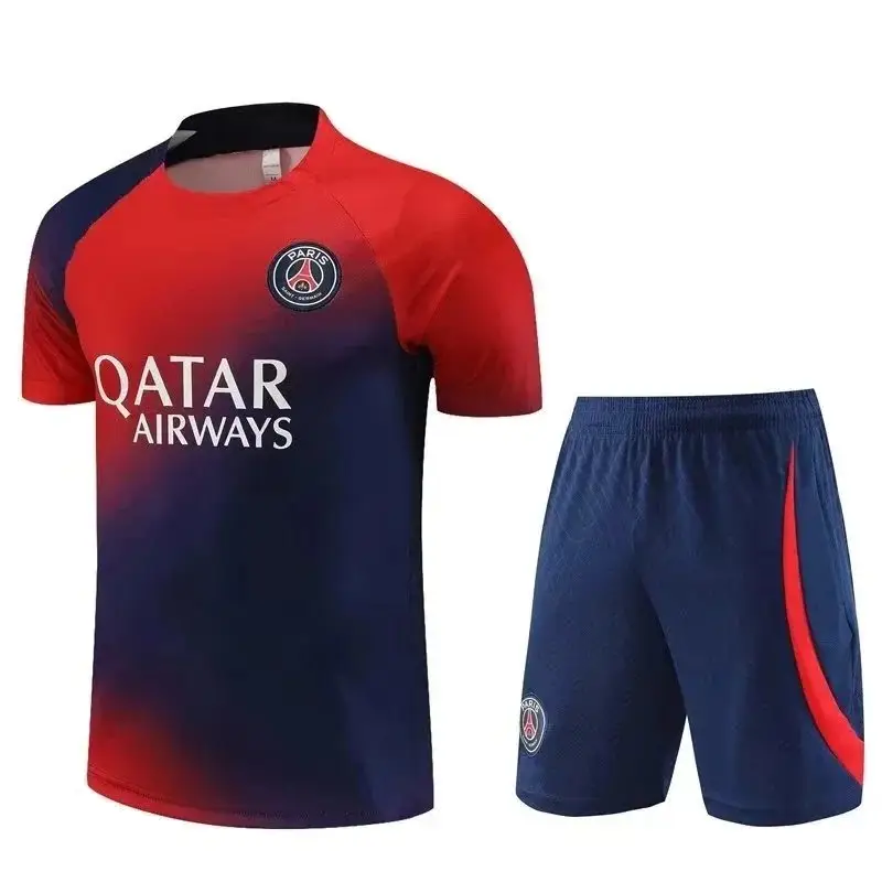 Paris Saint-Germain Qatar Airways Training Jersey/Shorts Set [17 styles] — foto 3 de 6