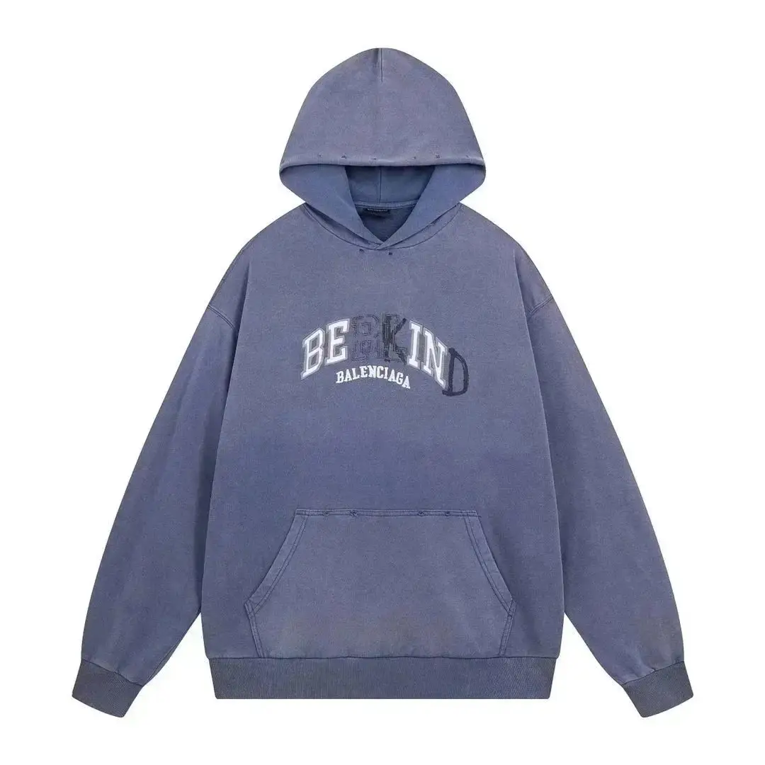 Balenciaga Wavy Logo Hoodie [15+ colors] — foto 5 de 6