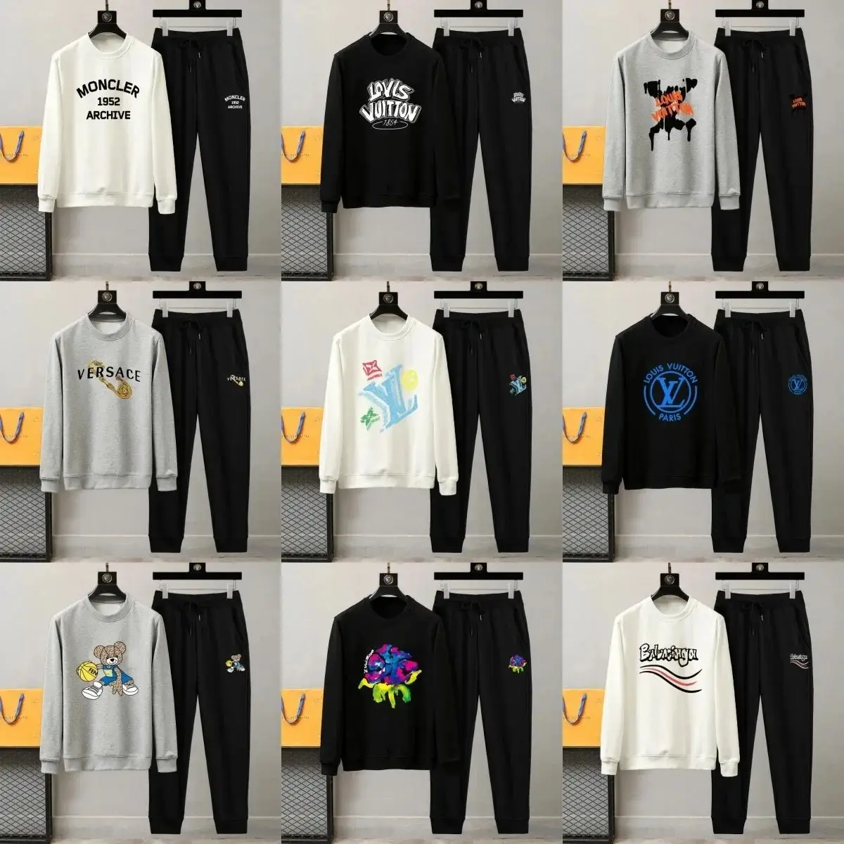 Balenciaga LV suit