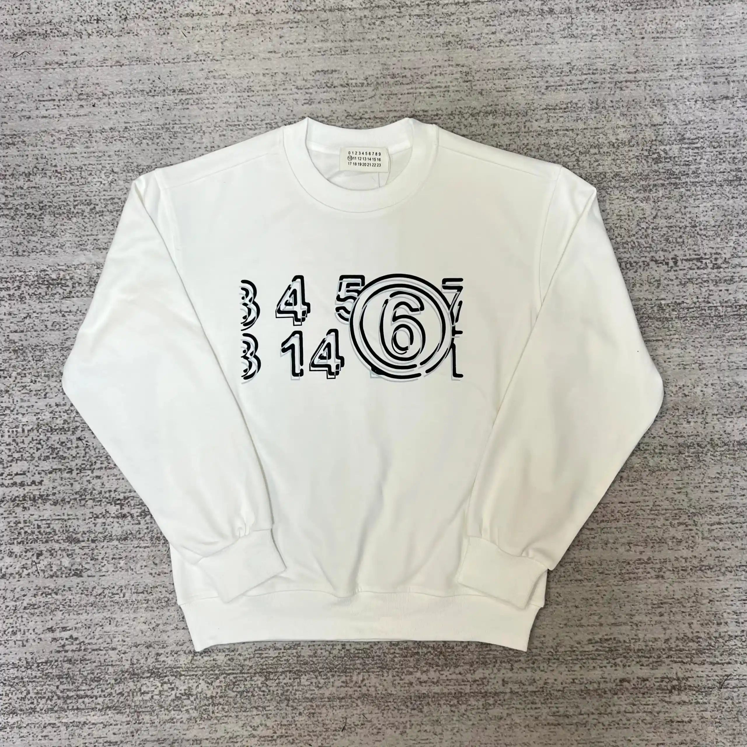 Maison Margiela Number Print Sweatshirt — foto 6 de 6