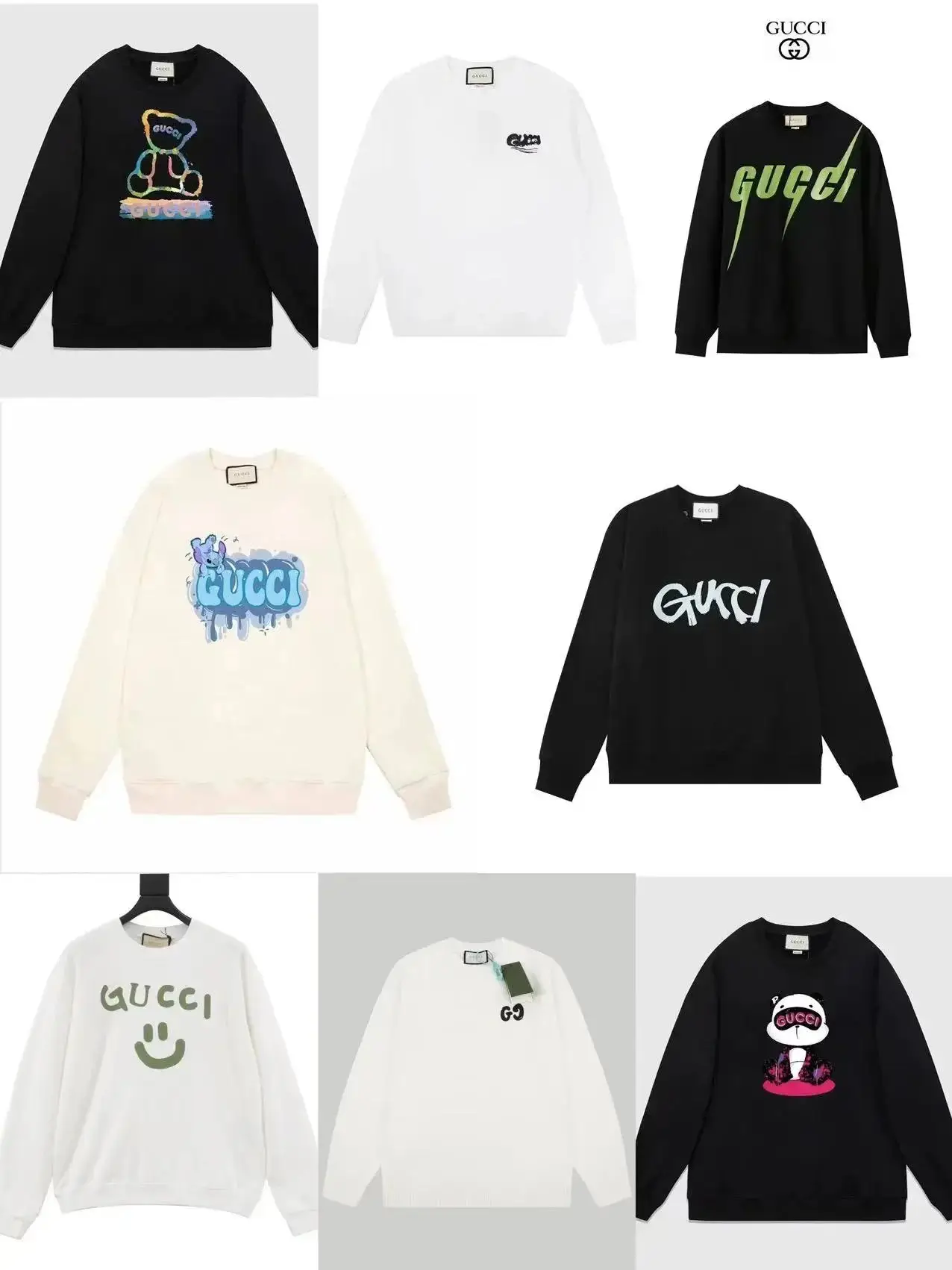Gucci Logo Graphic Sweatshirts [38 styles]