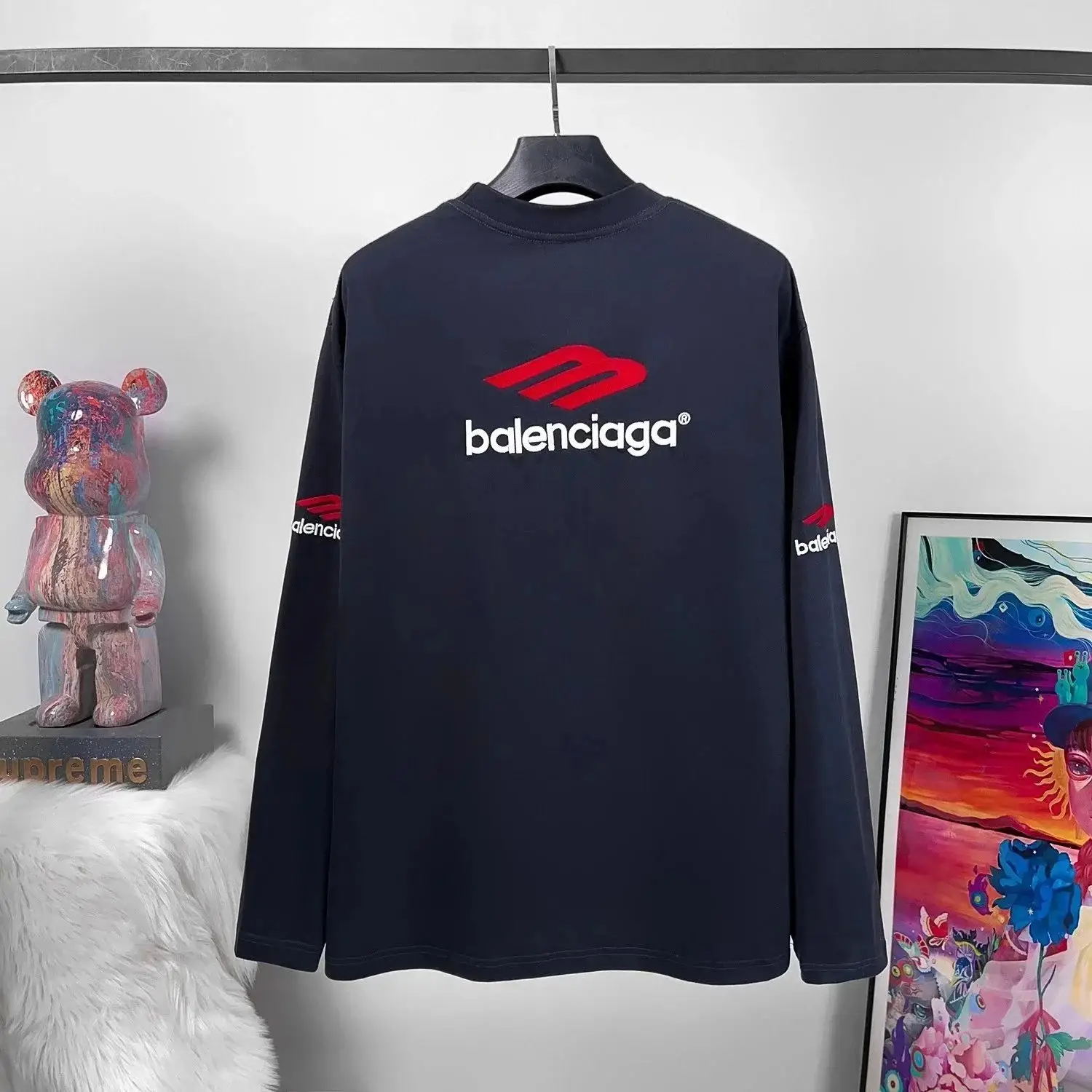 Balenciaga BB Logo Long Sleeve Sweatshirts [17 styles] — foto 5 de 6