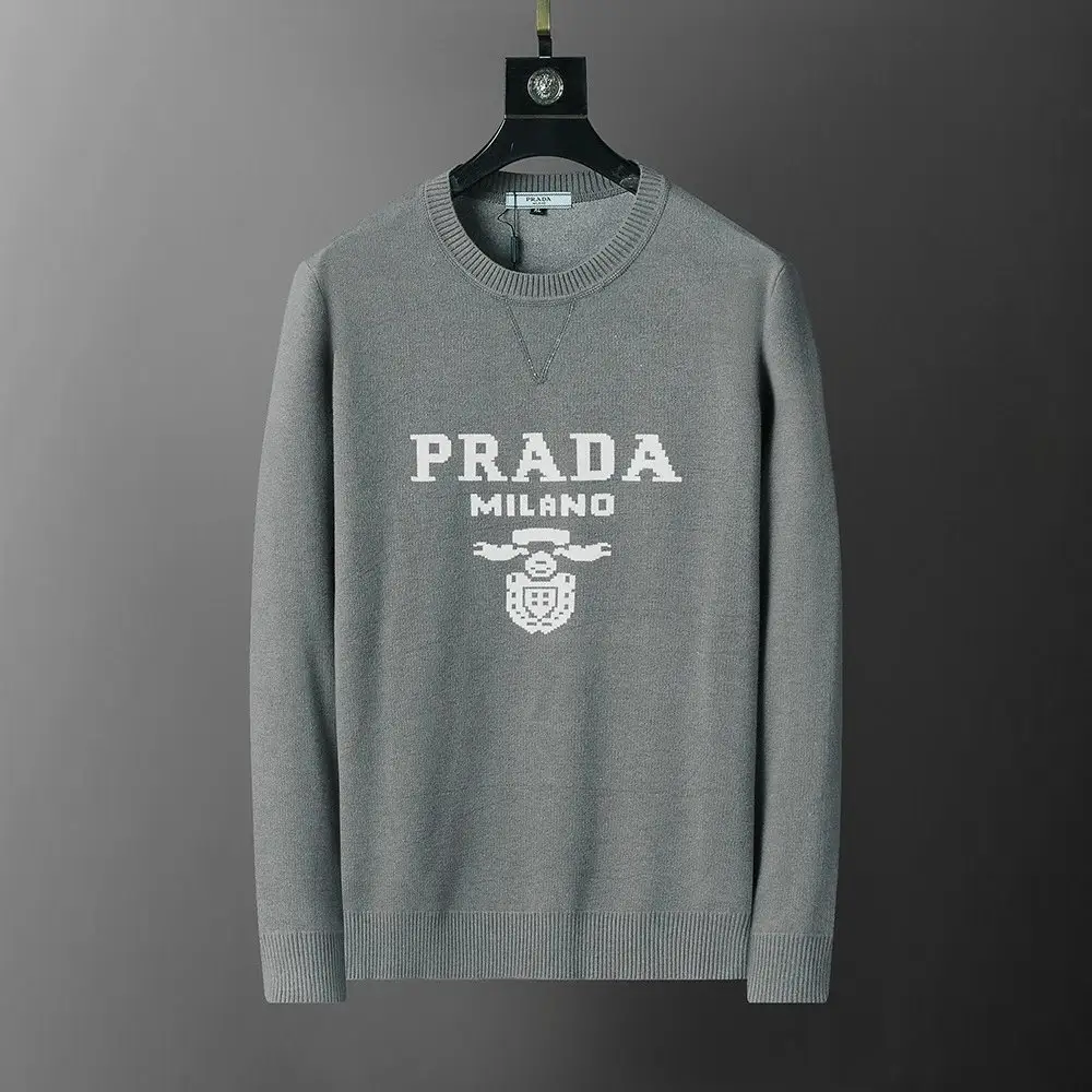 Prada Milano Sweater [Multiple Styles Including Fendi & LV Print Variants] — foto 4 de 6