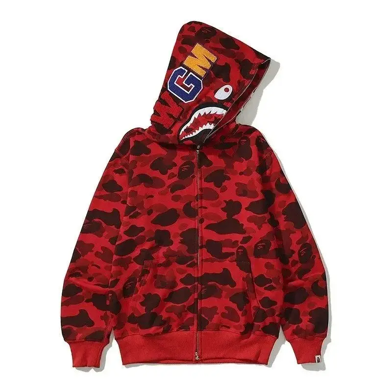 A BATHING APE Shark Hoodie [8 styles] — foto 3 de 6