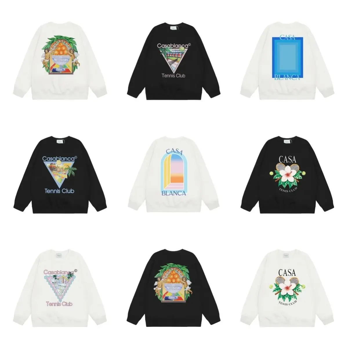 Casablanca Tennis Club Sweatshirt [9 Styles]