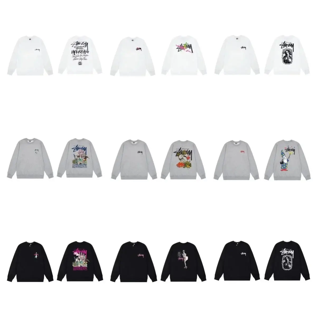 Stussy Graffiti Collection Sweatshirt [36 styles]