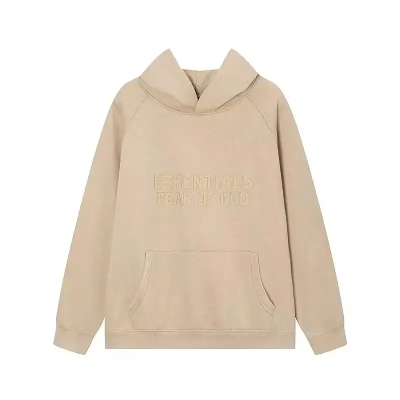 Fear of God Essentials Hoodie - Coral Pink Sweatshirt for Men and Women — foto 4 de 6