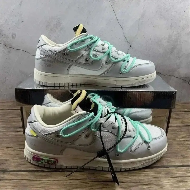 OFF-WHITE x Nike Dunk Low Sneakers [Multiple Colorways] — foto 3 de 6