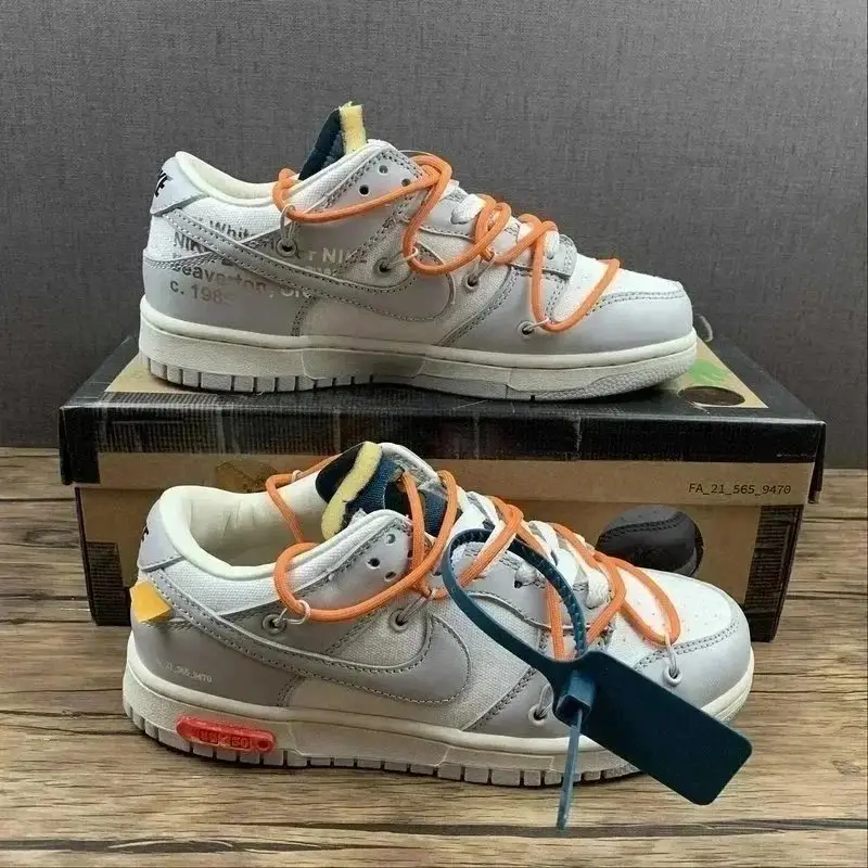 OFF-WHITE x Nike Dunk Low Sneakers [Multiple Colorways] — foto 6 de 6